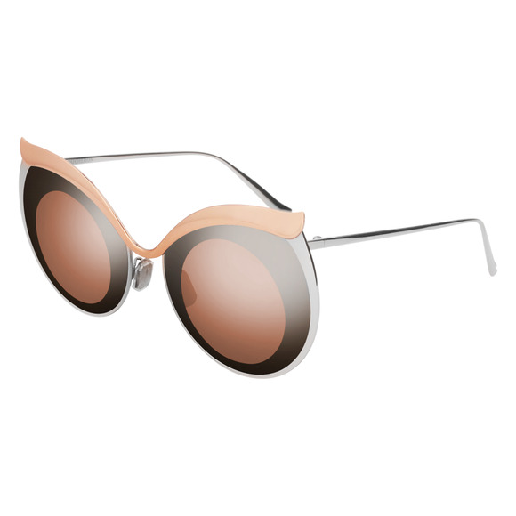 BOUCHERON GOLD SILVER BC01JS ROUND OWL LIMITED EDITION SUNGLASSES $ 940 ITALY main image 11